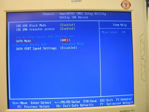 phoenix awardbios cmos setup utility sata phoenix awardbios cmos setup utility sata
